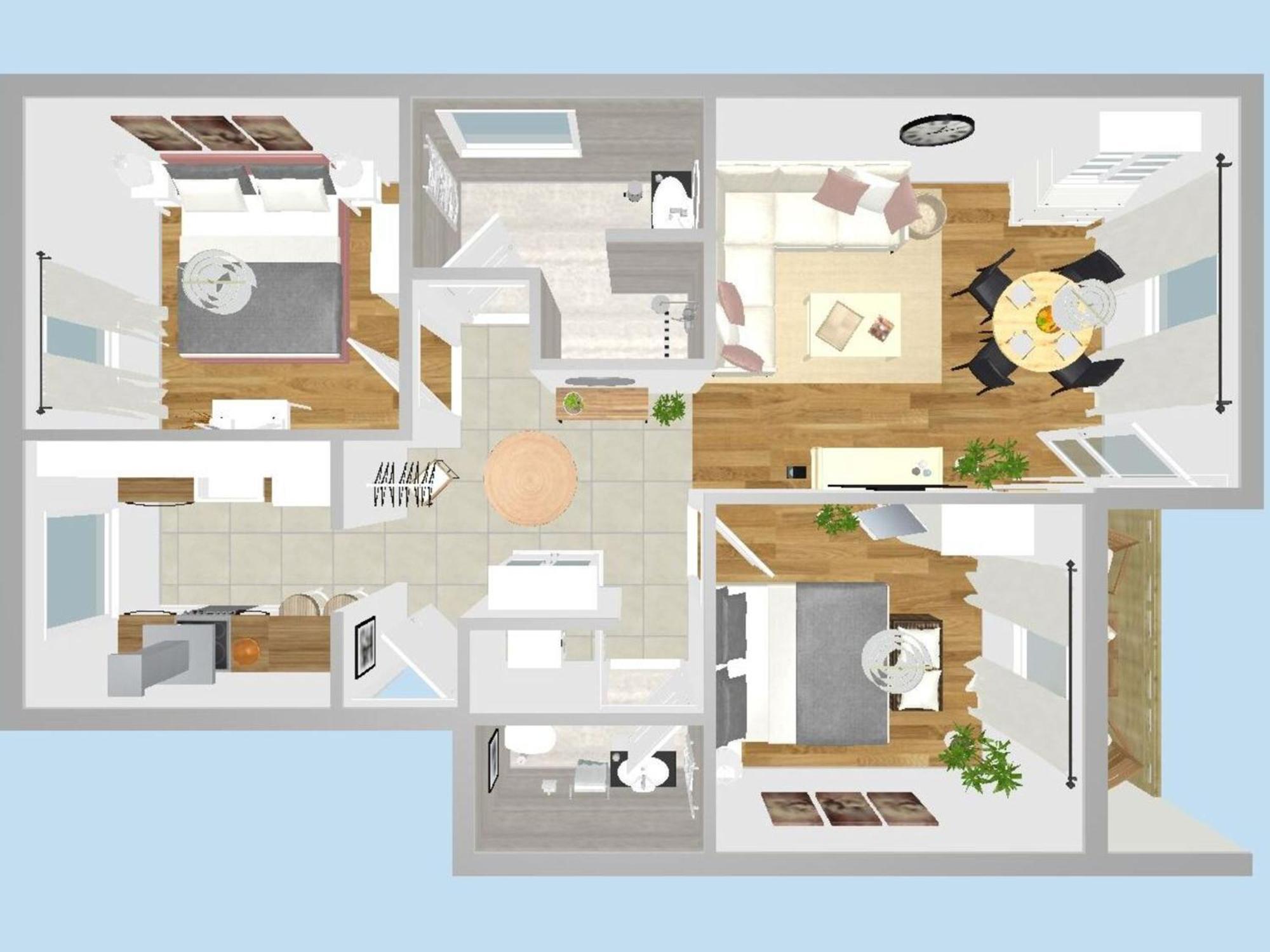Möhnesee Ferienwohnung Sonnenhang Im Boho-Stil Mit Balkon מראה חיצוני תמונה